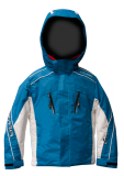 Детская горнолыжная куртка  HYRA.   Арт.HJG4375-122   blue-white