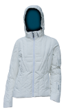 Горнолыжная куртка-пуховка  HYRA  Арт HLG6389-19 white