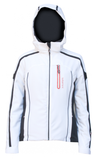 Горнолыжная куртка  HYRA. Арт. HLG0359-134 white-black