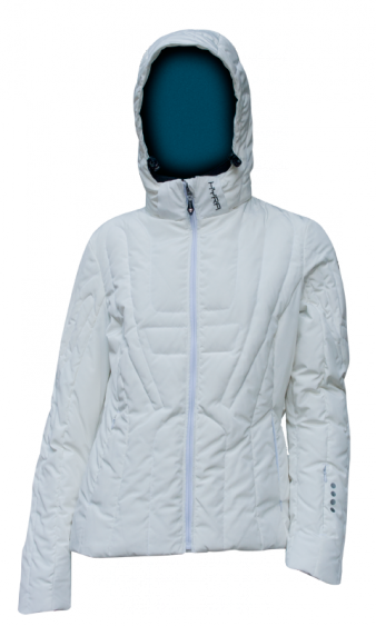 Горнолыжная куртка-пуховка  HYRA  Арт HLG6389-19 white