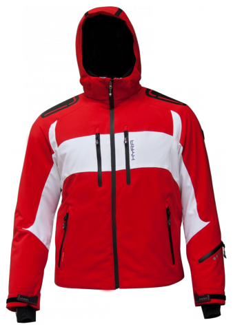 Горнолыжная куртка HYRA. Арт. HMG0351-61 red-white