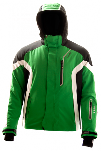 Горнолыжная куртка HYRA. Арт. HMG1323-59 grass-black