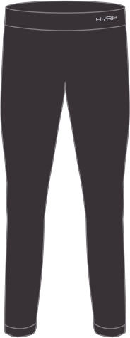 Термобелье мужское-брюки  HYRA.   Арт:HMI9422-01-black